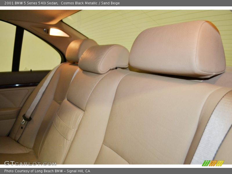 Cosmos Black Metallic / Sand Beige 2001 BMW 5 Series 540i Sedan