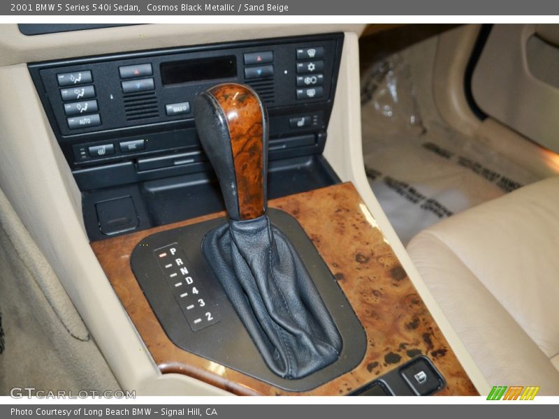 Cosmos Black Metallic / Sand Beige 2001 BMW 5 Series 540i Sedan