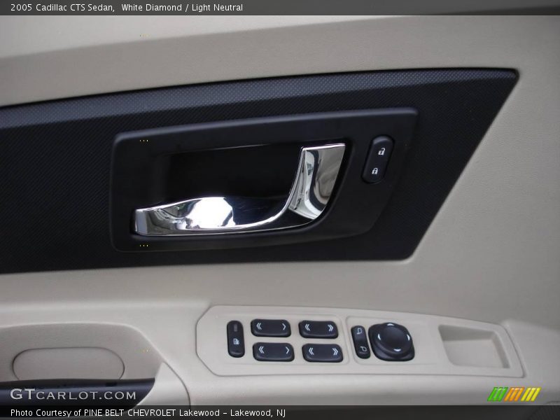 White Diamond / Light Neutral 2005 Cadillac CTS Sedan