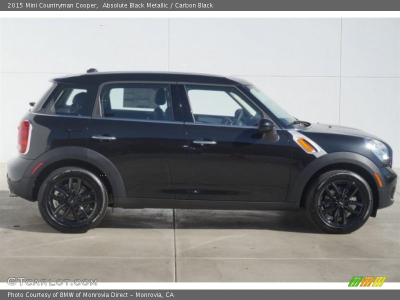 Absolute Black Metallic / Carbon Black 2015 Mini Countryman Cooper