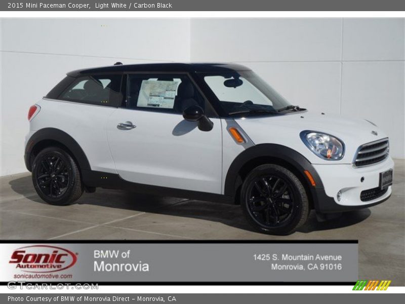 Light White / Carbon Black 2015 Mini Paceman Cooper