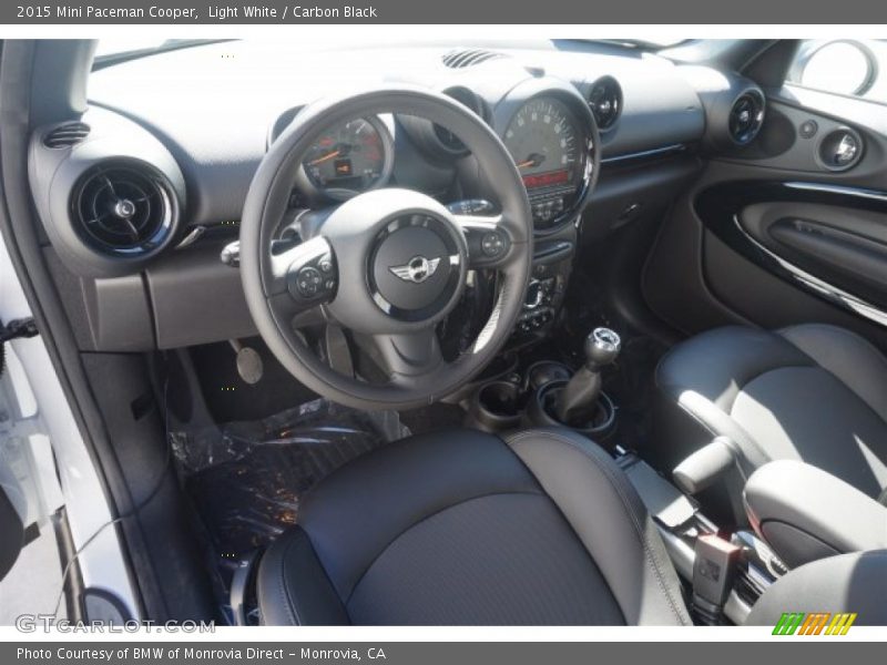  2015 Paceman Cooper Carbon Black Interior