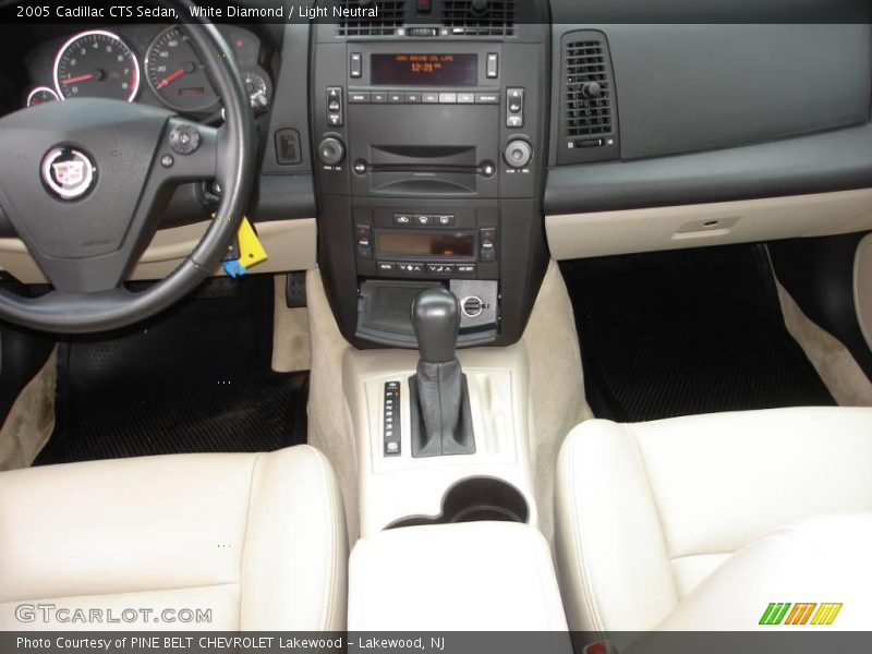 White Diamond / Light Neutral 2005 Cadillac CTS Sedan