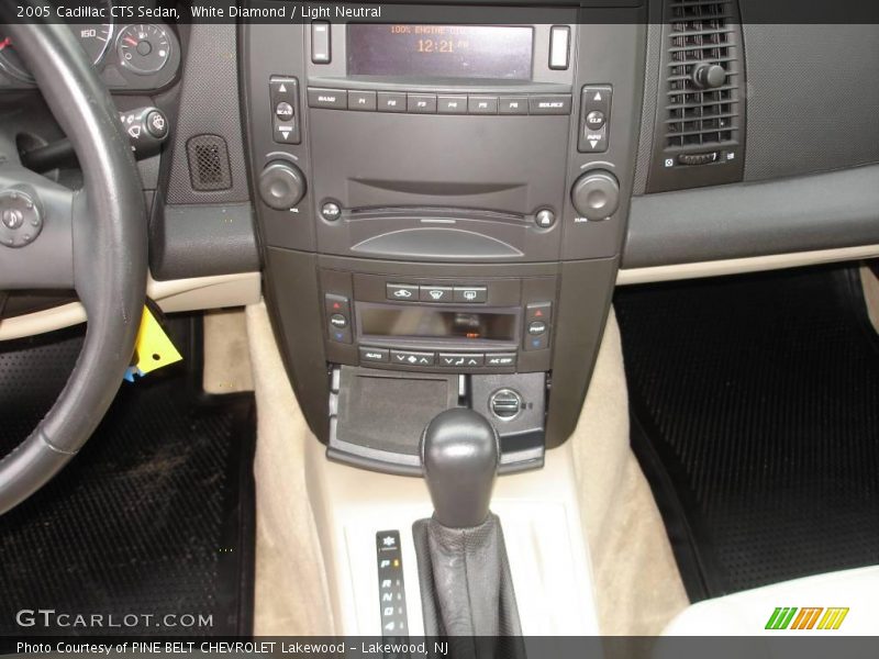 White Diamond / Light Neutral 2005 Cadillac CTS Sedan