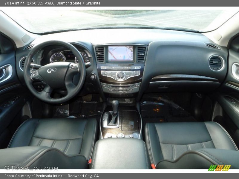 Diamond Slate / Graphite 2014 Infiniti QX60 3.5 AWD