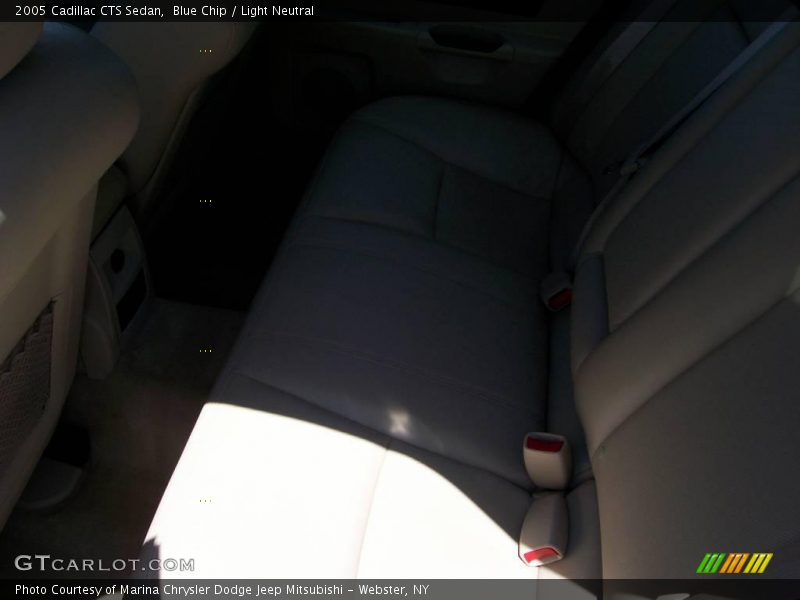 Blue Chip / Light Neutral 2005 Cadillac CTS Sedan
