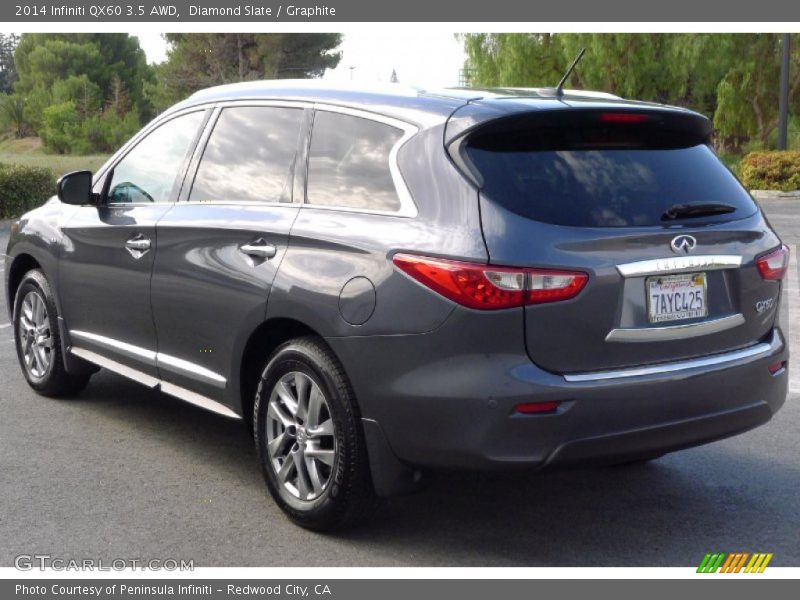 Diamond Slate / Graphite 2014 Infiniti QX60 3.5 AWD