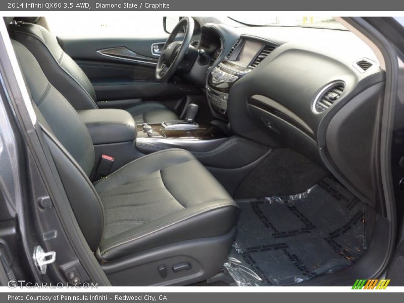 Diamond Slate / Graphite 2014 Infiniti QX60 3.5 AWD