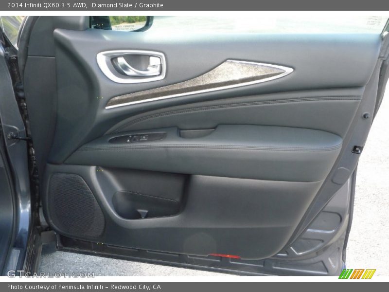 Diamond Slate / Graphite 2014 Infiniti QX60 3.5 AWD