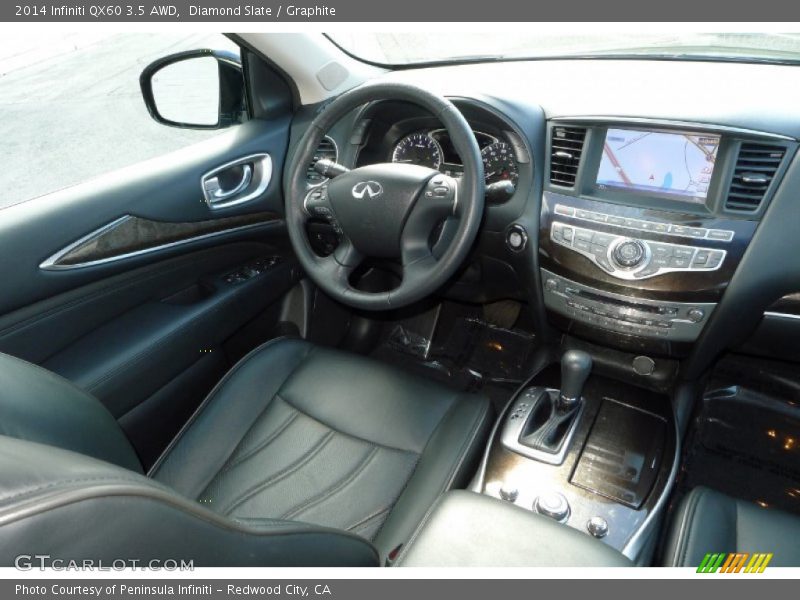 Diamond Slate / Graphite 2014 Infiniti QX60 3.5 AWD