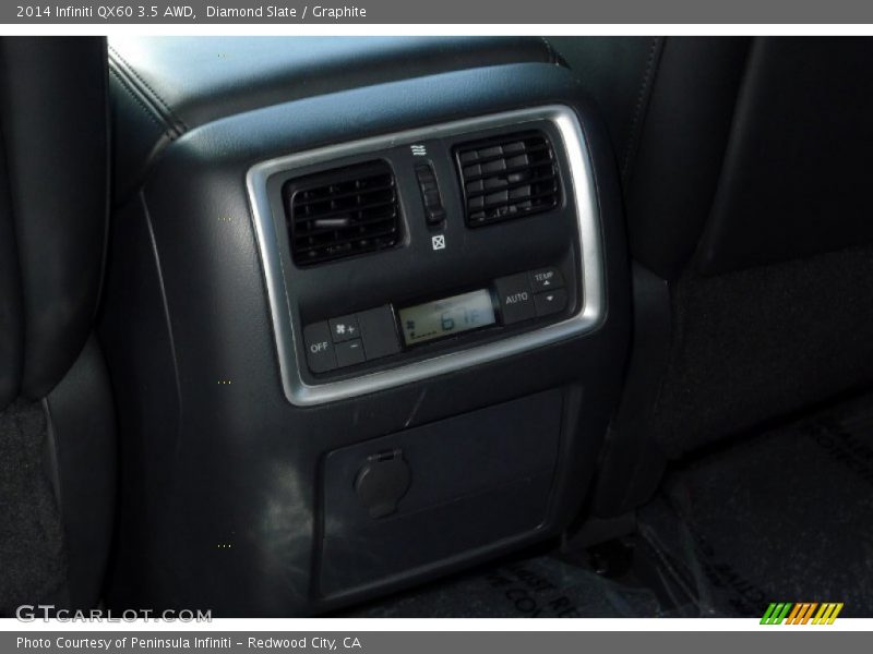 Diamond Slate / Graphite 2014 Infiniti QX60 3.5 AWD