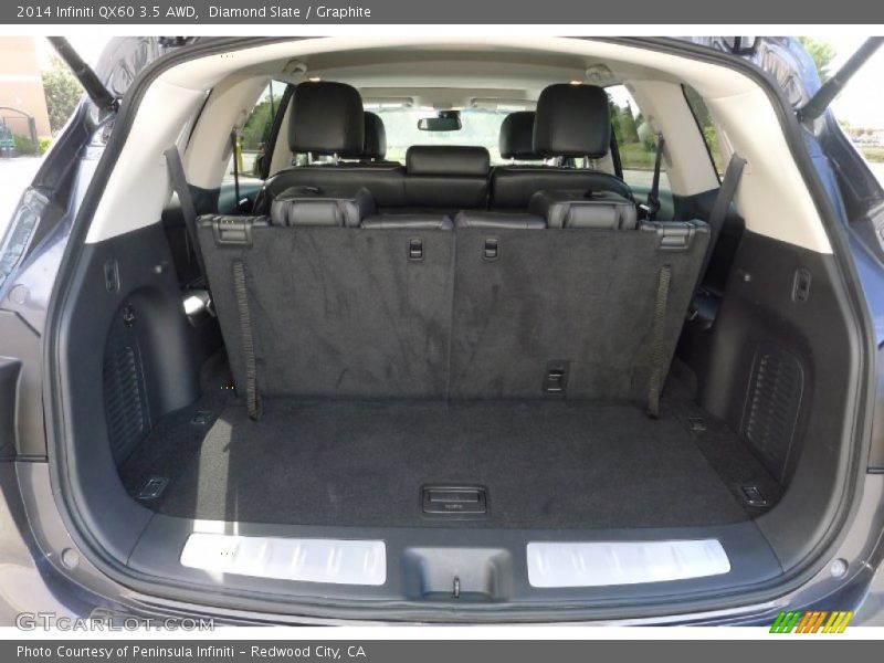 Diamond Slate / Graphite 2014 Infiniti QX60 3.5 AWD