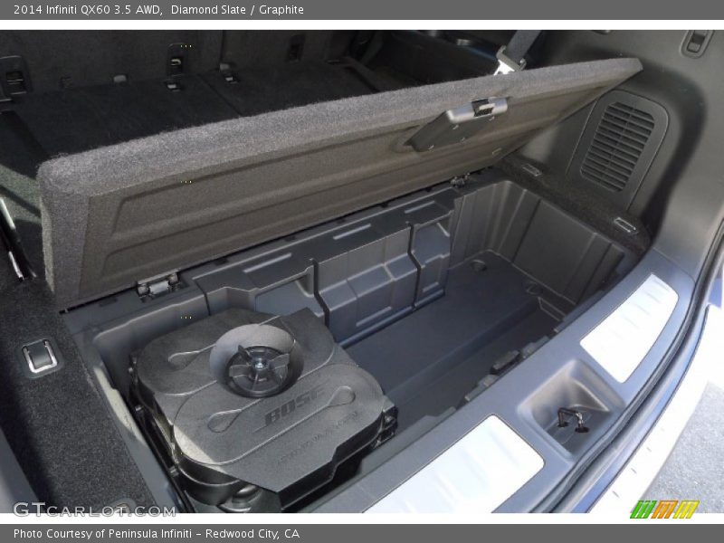Diamond Slate / Graphite 2014 Infiniti QX60 3.5 AWD