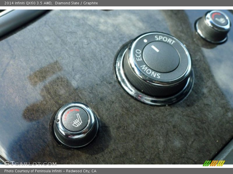 Diamond Slate / Graphite 2014 Infiniti QX60 3.5 AWD