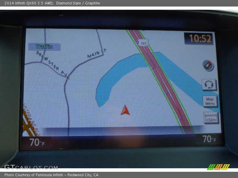 Diamond Slate / Graphite 2014 Infiniti QX60 3.5 AWD