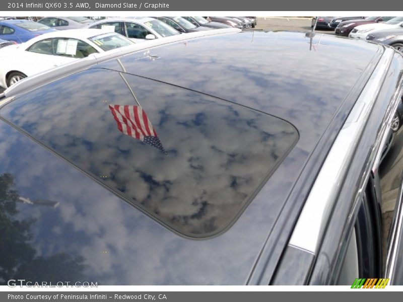 Diamond Slate / Graphite 2014 Infiniti QX60 3.5 AWD