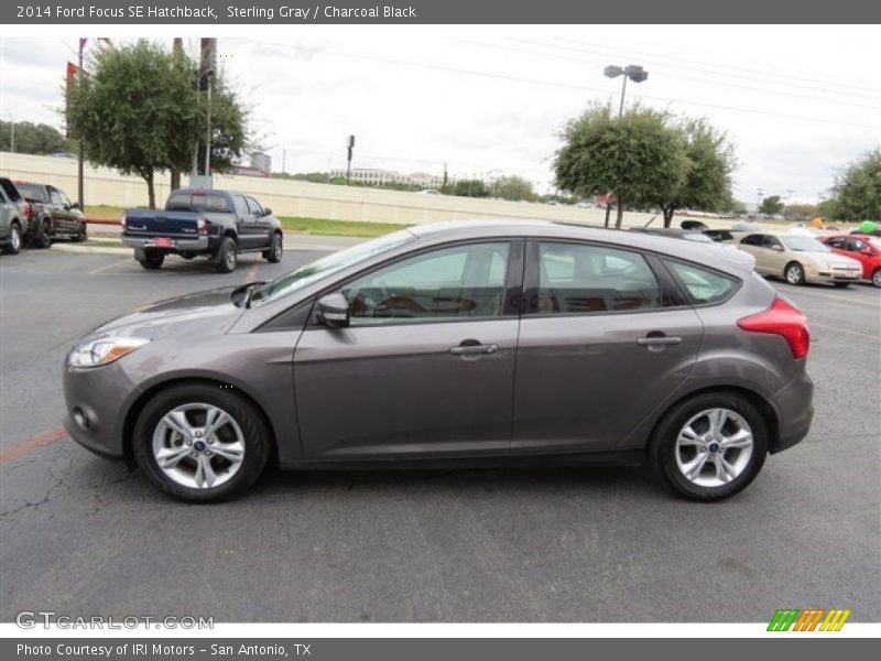 Sterling Gray / Charcoal Black 2014 Ford Focus SE Hatchback