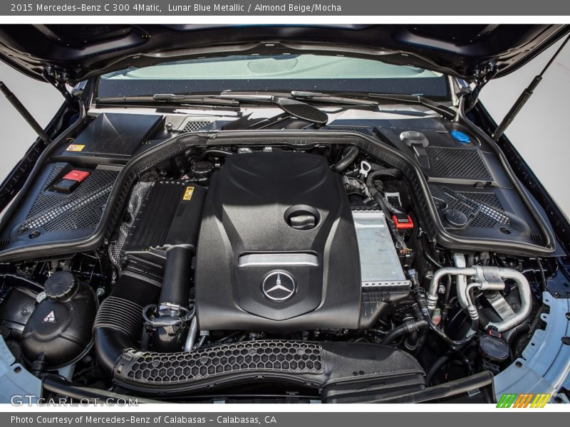  2015 C 300 4Matic Engine - 2.0 Liter DI Twin-Scroll Turbocharged DOHC 16-Valve VVT 4 Cylinder