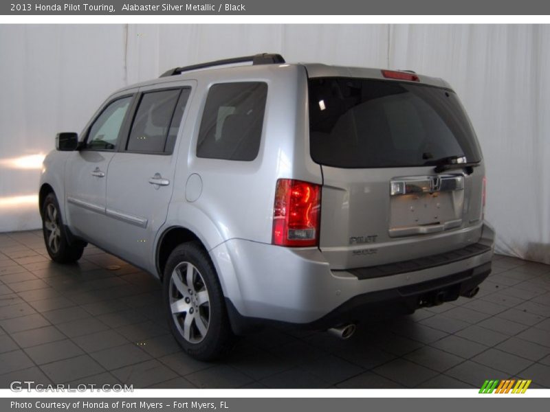 Alabaster Silver Metallic / Black 2013 Honda Pilot Touring