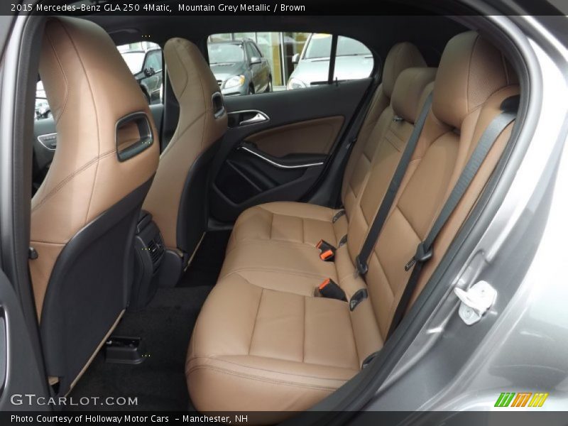 Rear Seat of 2015 GLA 250 4Matic