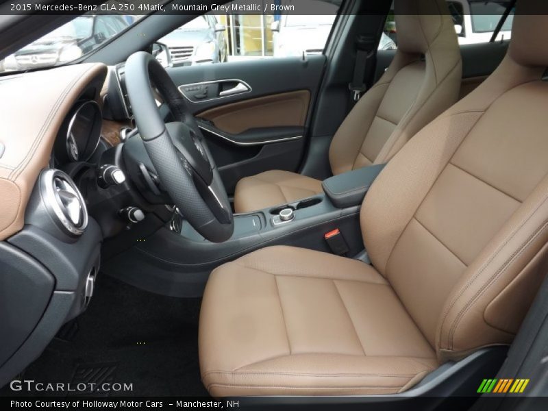  2015 GLA 250 4Matic Brown Interior