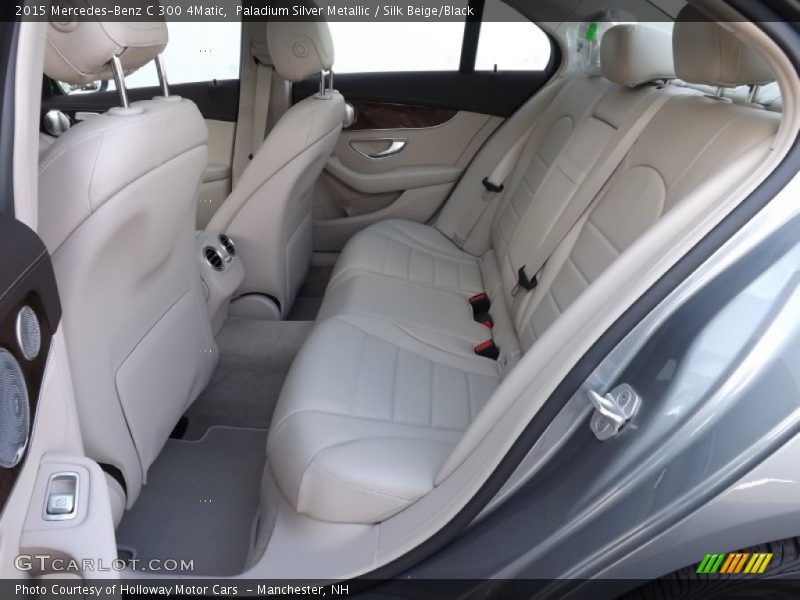 Rear Seat of 2015 C 300 4Matic