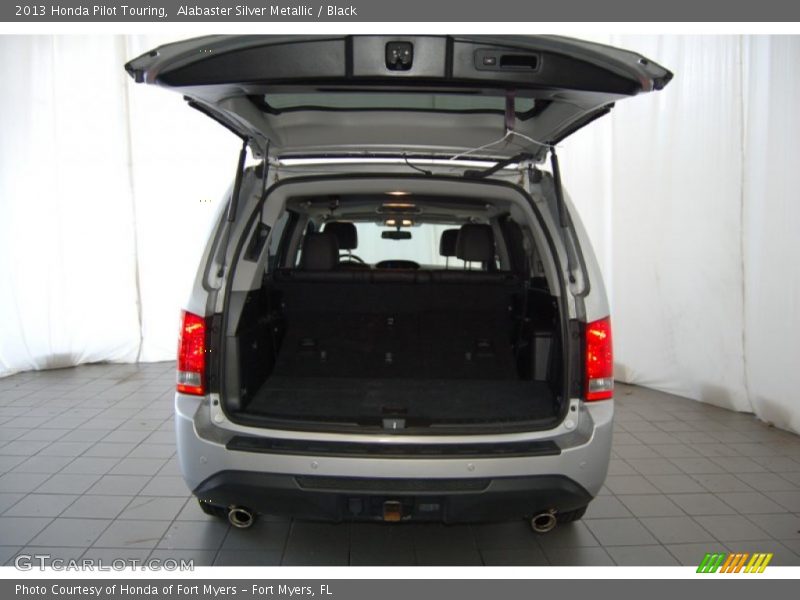 Alabaster Silver Metallic / Black 2013 Honda Pilot Touring