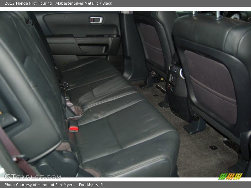 Alabaster Silver Metallic / Black 2013 Honda Pilot Touring