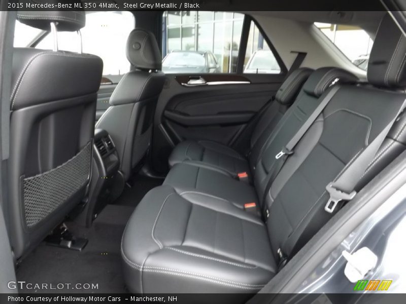 Steel Grey Metallic / Black 2015 Mercedes-Benz ML 350 4Matic
