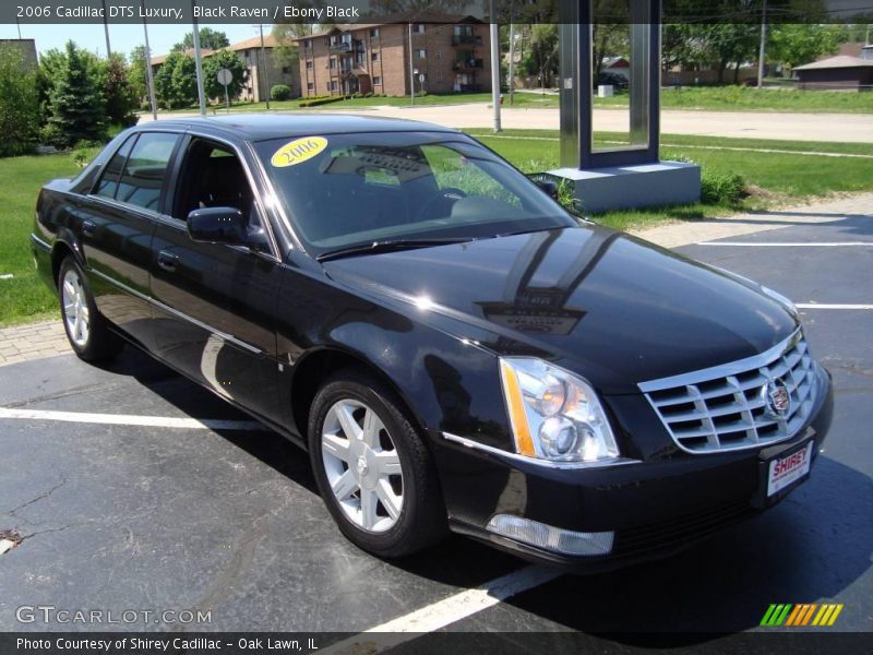 Black Raven / Ebony Black 2006 Cadillac DTS Luxury