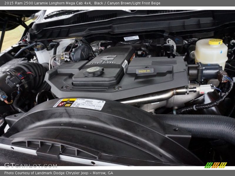  2015 2500 Laramie Longhorn Mega Cab 4x4 Engine - 6.7 Liter OHV 24-Valve Cummins Turbo-Diesel Inline 6 Cylinder
