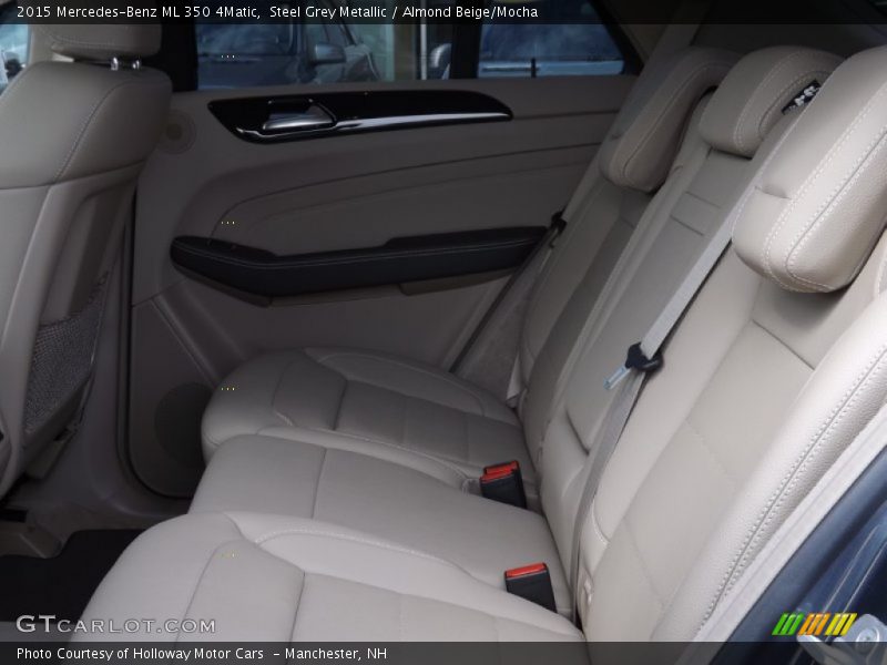 Steel Grey Metallic / Almond Beige/Mocha 2015 Mercedes-Benz ML 350 4Matic