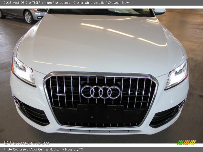 Glacier White Metallic / Chestnut Brown 2015 Audi Q5 2.0 TFSI Premium Plus quattro