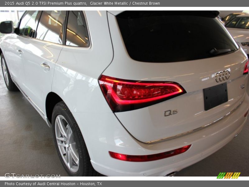Glacier White Metallic / Chestnut Brown 2015 Audi Q5 2.0 TFSI Premium Plus quattro