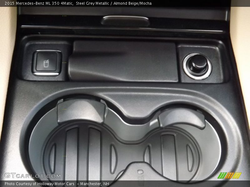 Steel Grey Metallic / Almond Beige/Mocha 2015 Mercedes-Benz ML 350 4Matic