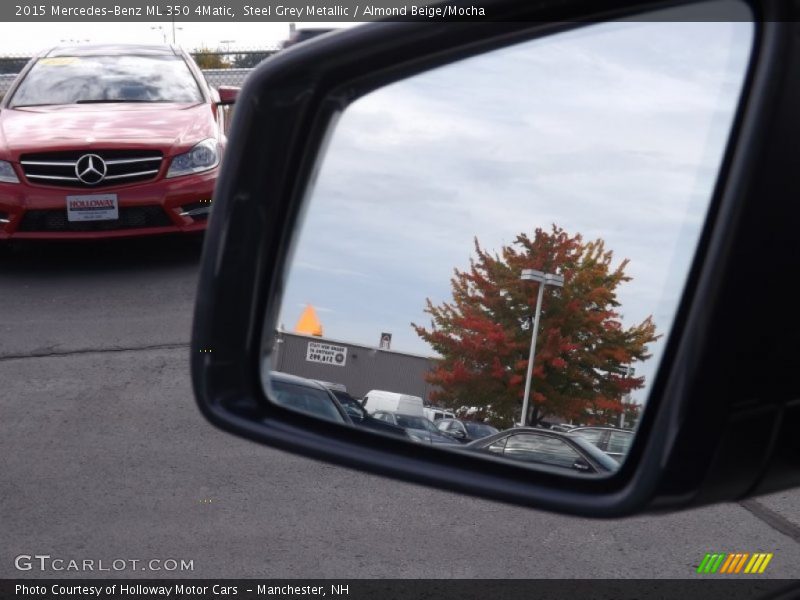Steel Grey Metallic / Almond Beige/Mocha 2015 Mercedes-Benz ML 350 4Matic
