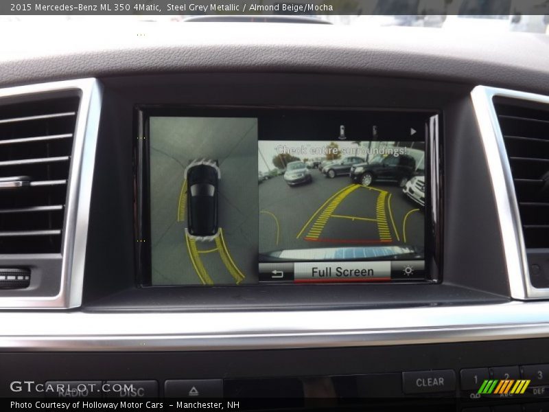 Steel Grey Metallic / Almond Beige/Mocha 2015 Mercedes-Benz ML 350 4Matic