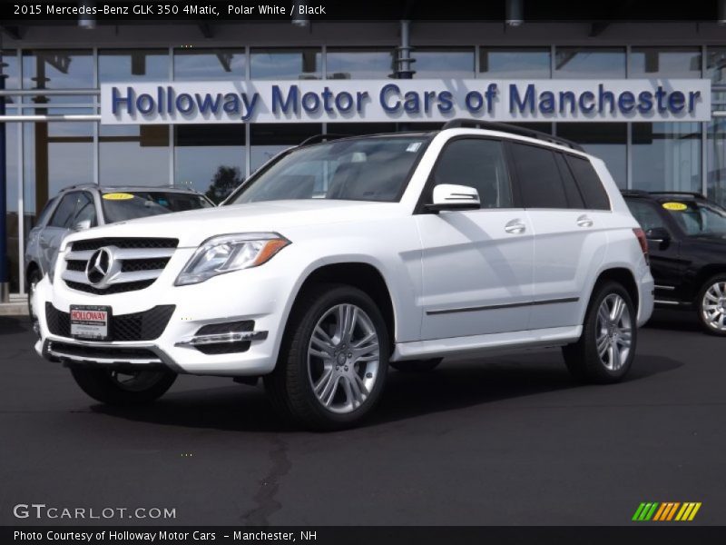 Polar White / Black 2015 Mercedes-Benz GLK 350 4Matic