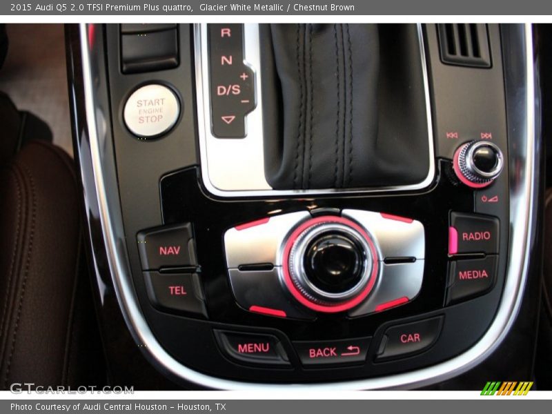 Glacier White Metallic / Chestnut Brown 2015 Audi Q5 2.0 TFSI Premium Plus quattro