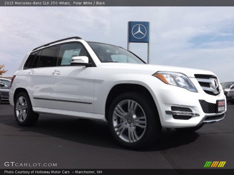 Polar White / Black 2015 Mercedes-Benz GLK 350 4Matic