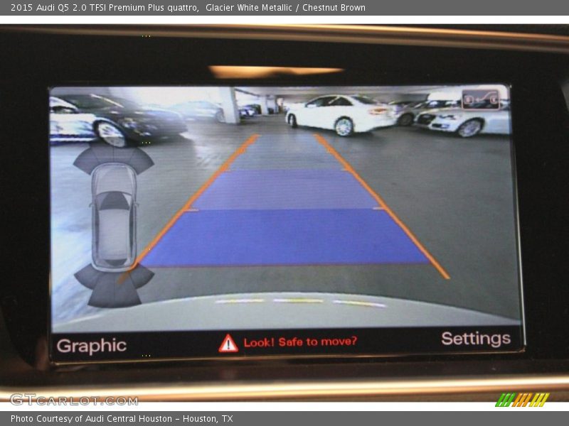 Glacier White Metallic / Chestnut Brown 2015 Audi Q5 2.0 TFSI Premium Plus quattro