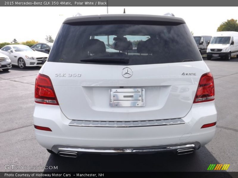 Polar White / Black 2015 Mercedes-Benz GLK 350 4Matic