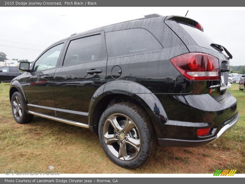 Pitch Black / Black 2015 Dodge Journey Crossroad