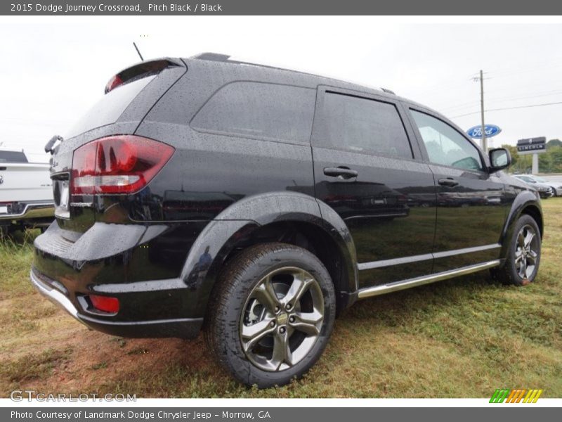 Pitch Black / Black 2015 Dodge Journey Crossroad