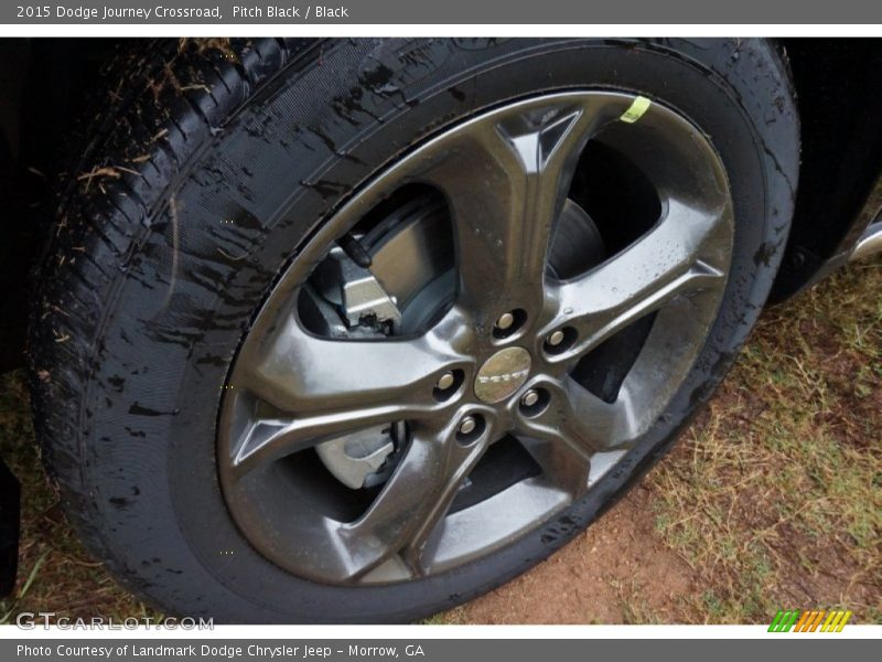 Pitch Black / Black 2015 Dodge Journey Crossroad