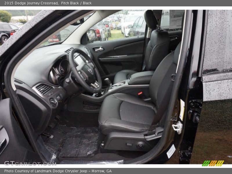 Pitch Black / Black 2015 Dodge Journey Crossroad