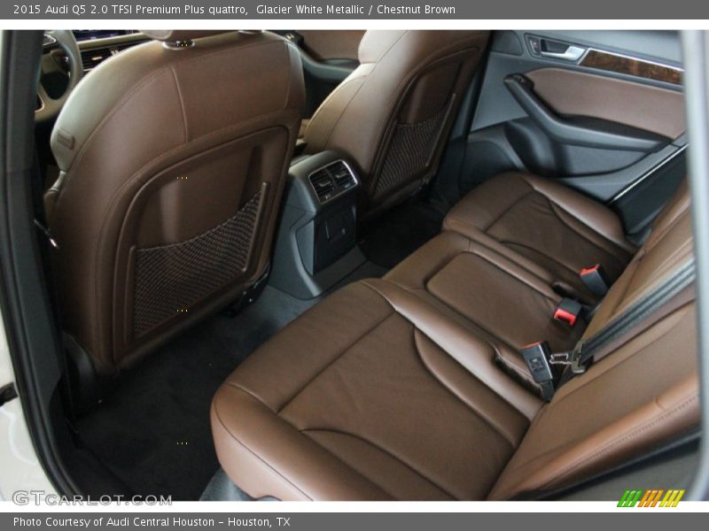 Glacier White Metallic / Chestnut Brown 2015 Audi Q5 2.0 TFSI Premium Plus quattro