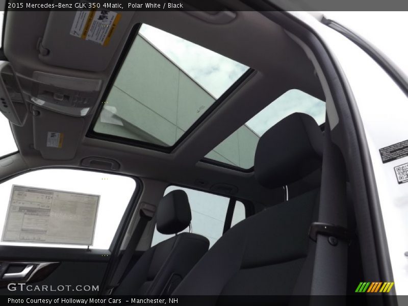 Polar White / Black 2015 Mercedes-Benz GLK 350 4Matic