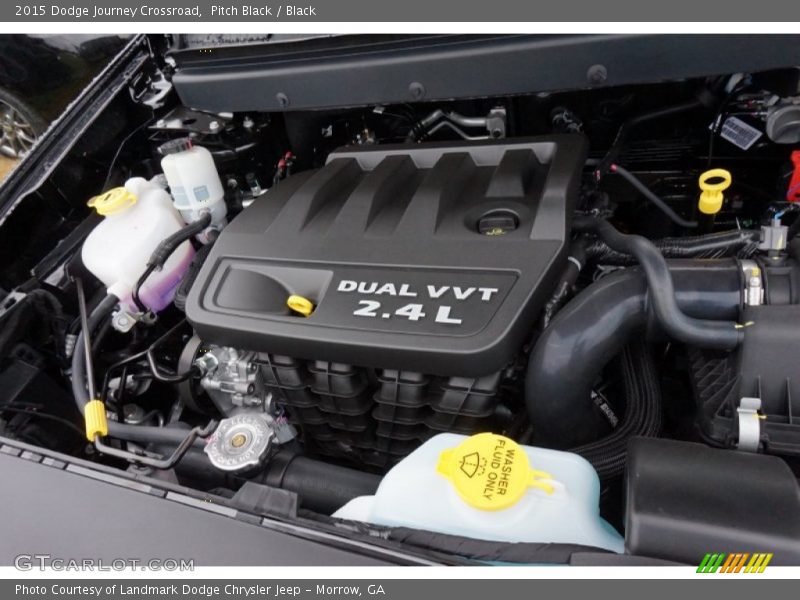 Pitch Black / Black 2015 Dodge Journey Crossroad