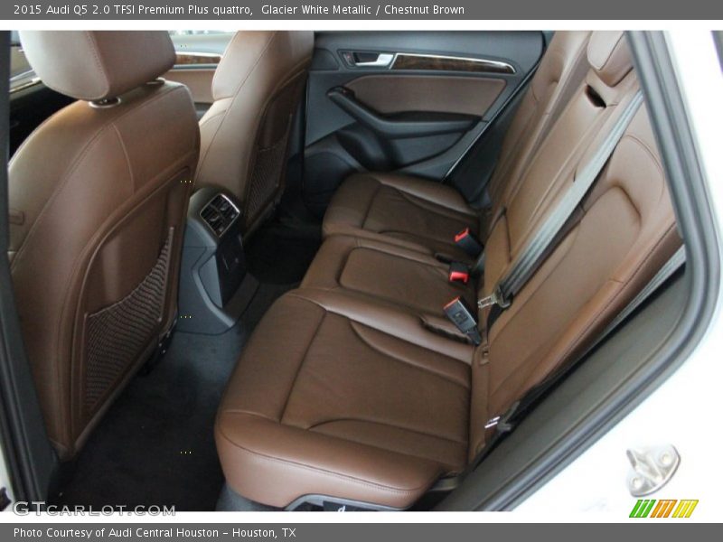 Glacier White Metallic / Chestnut Brown 2015 Audi Q5 2.0 TFSI Premium Plus quattro